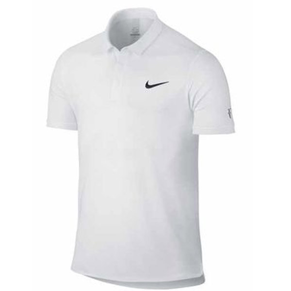 white nike polo shirt