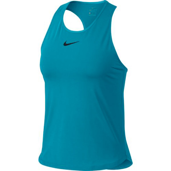 Nike Women's Court Dry Slam Tank Neo Turquoise AA1199-430 - The Tennis Shop