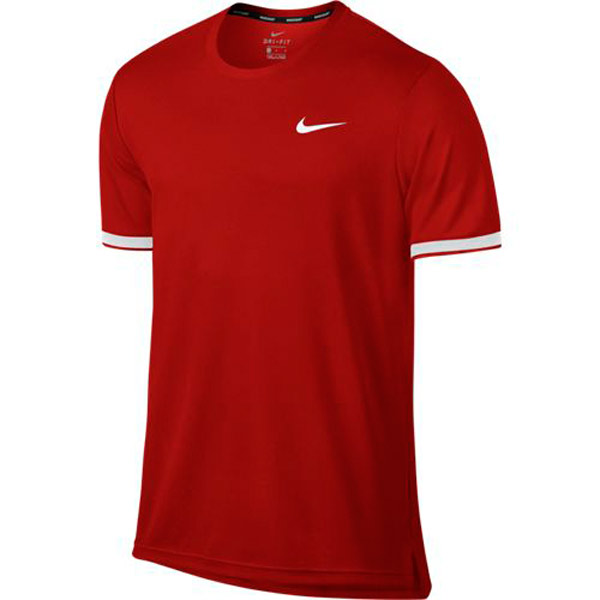 red and white nike shirt
