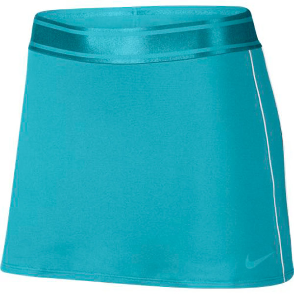 Nike Women's Court Dry Skirt Teal Nebula - The Tennis Shop