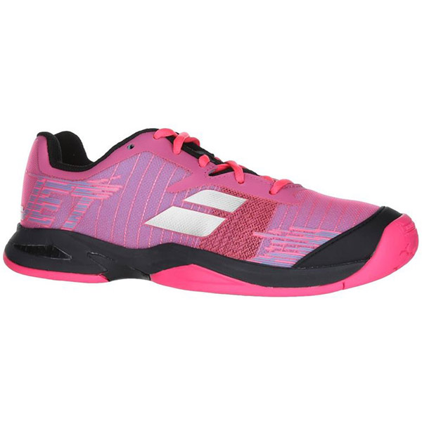 Babolat Jet All Court Junior Tennis Shoe Pink/Black - The Tennis Shop