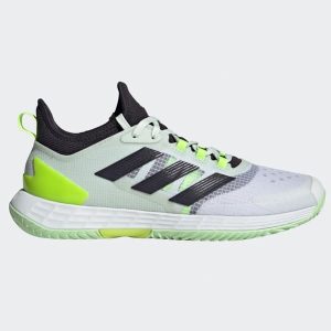 adidas Ubersonic 4.1 Men's Tennis Shoe White/Lucid Lemon IF0444