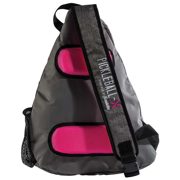 Franklin Pickleball Sling Bag Grey/Pink The Tennis Shop