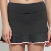 Lija Women's Axel Skirt Black/Shell Pink