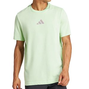 adidas Men's Melbourne Ball Graphic Tee Semi Green Spark IS2417