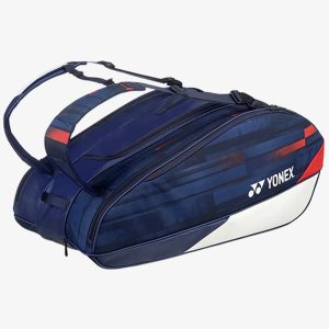 Yonex Pro Limited 9 Pack Tennis Bag White/Navy/Red