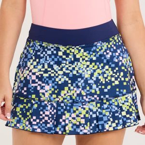 Sofibella Women's UV 14 Inch Skirt Mixed Pixels 7016