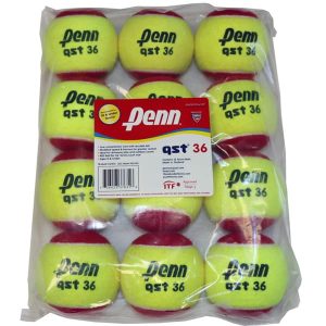 Head Penn QST 36 Quick Start Red Tennis Balls 12 Pack