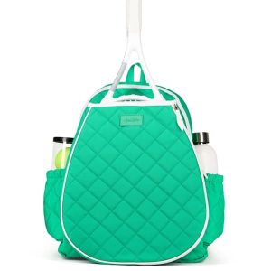 Ame and Lulu Game On Tennis Backpack Quilted Jade