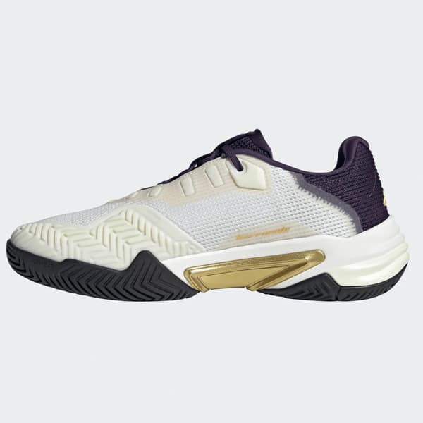 adidas Barricade 13 NM Men's Tennis Shoe White/Black/Purple JR1499