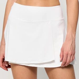Lija Women's Tiebreak Skirt White
