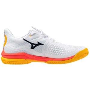 Mizuno Wave Exceed Tour 6 Men's Tennis Shoe White/Coral