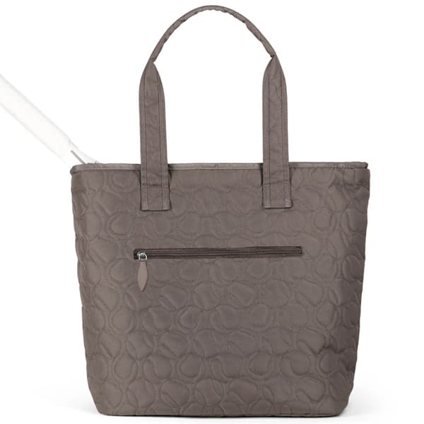 Ame and Lulu Tennis Court Carryall Tote Bag Stone - Image 2