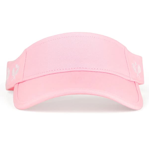 Ame and Lulu Country Club Visor Pink Crossed Racquets - Image 2