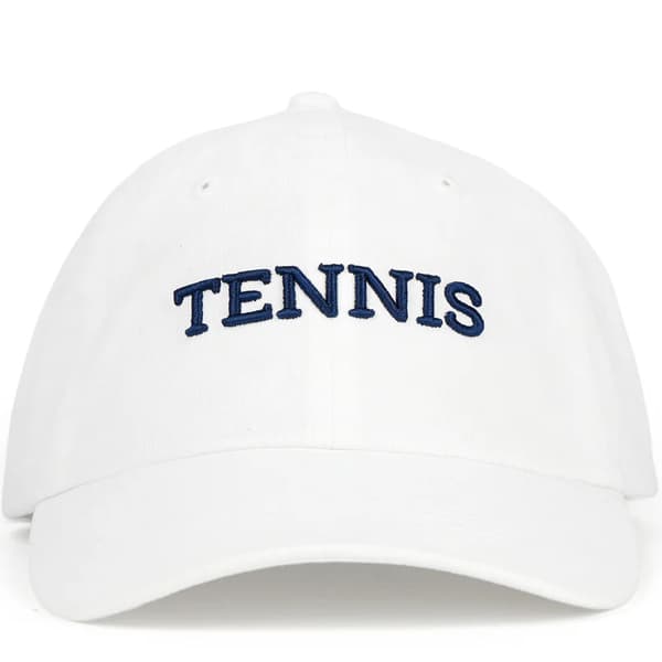 Ame and Lulu Triple Play Hat White Navy