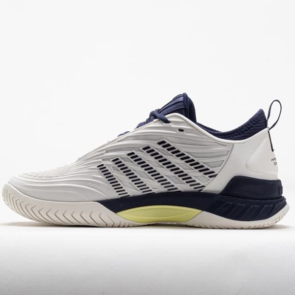 K-Swiss Hypercourt Supreme 2 Men's Tennis Shoe White/Navy 09071-171 - Image 2