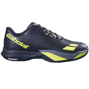 Babolat Jet Mach 4 Clay Men's Tennis Shoe Black/Aero Yellow