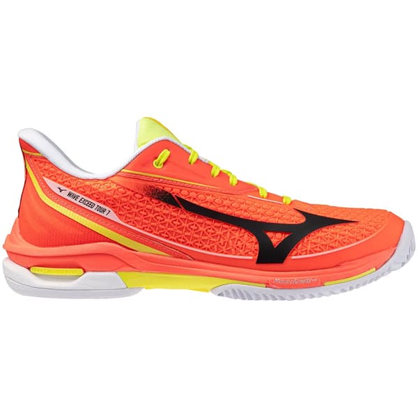 Mizuno Wave Exceed Tour 7 Men's Tennis Shoe Lava/Orange - The