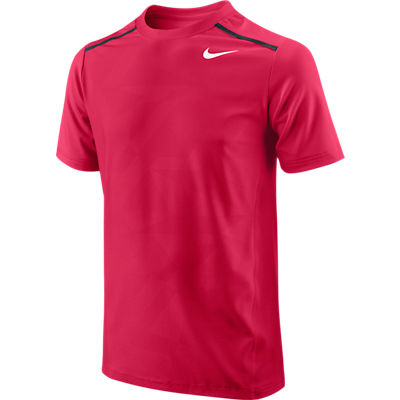 Nike Boys Contemporary Athlete Top Scarlet Fire 465283-631 - The Tennis ...