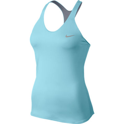 Nike Women's Premier Maria Tank Glacier Ice 596655-417 - The Tennis Shop