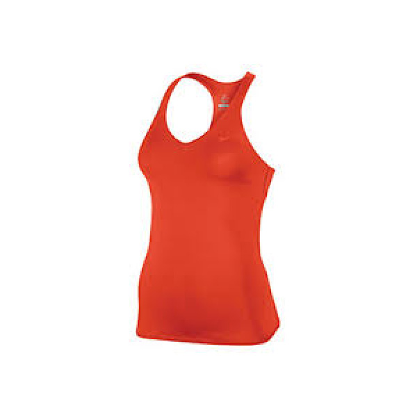 Nike Women's Advantage Solid Tank Team Orange 604679-891 - The Tennis Shop