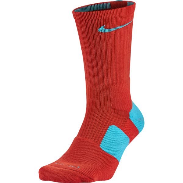 Nike Basketball Socks Lt. Crimson/Omega Blue SX3629-697 - The Tennis Shop
