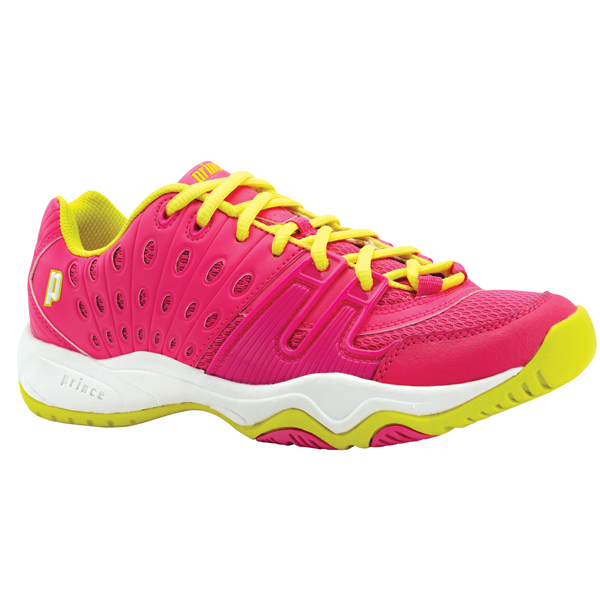 Prince T22 Junior  Pink Yellow  Mädchen  Tennisschuhe Kinder pink-gelb 8P310-608 