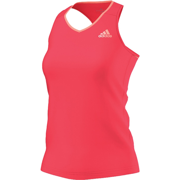 red adidas tank