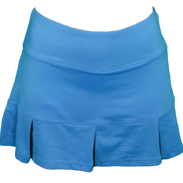 Bolle Women's Side Lines Tennis Skirt Water Blue/Truffle 8654-4402 ...