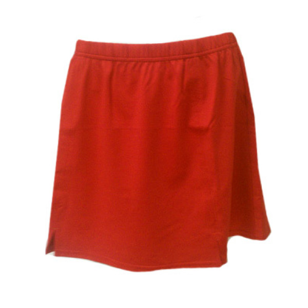 Bolle Women's Basic Tennis Skirt Red 8653-7480 - The Tennis Shop