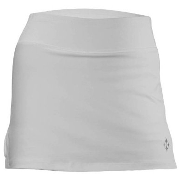 Jofit Women's Essential Swing Skirt White TB120 - The Tennis Shop