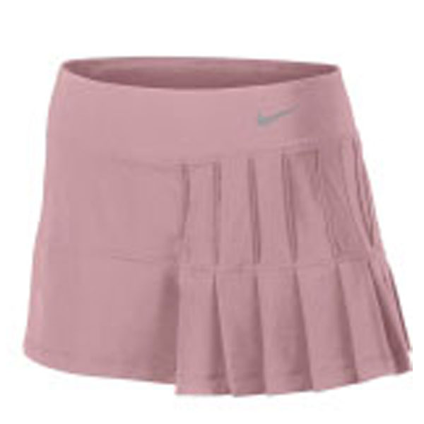 Women's Pintuck Pleated Woven Pink Glaze 598338-608 - The Tennis Shop
