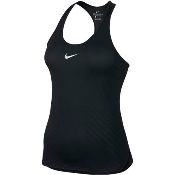 Nike Women's Premier Slam Tank Black 830396-010 - The Tennis Shop