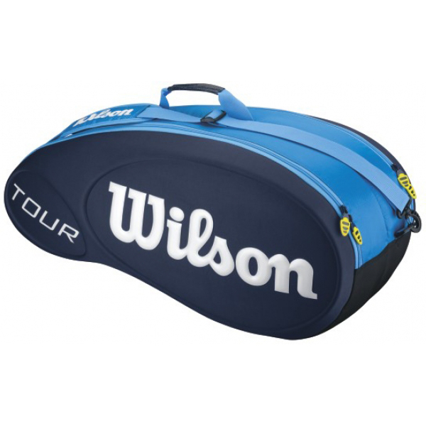 wilson tour 6 pack tennis bag